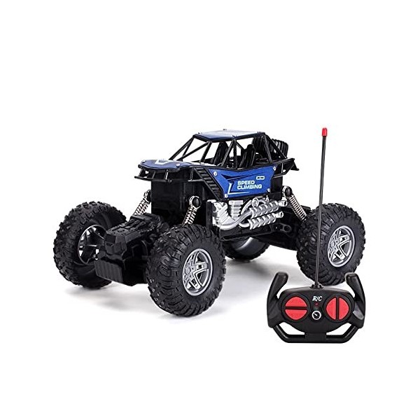 Alloy Climbing Off-Road Toy Remote Control Car Stone 2WD All Terrain RC Vehicle 1/20 Ratio 2.4G Dual Battery RC Truck Boy Gir