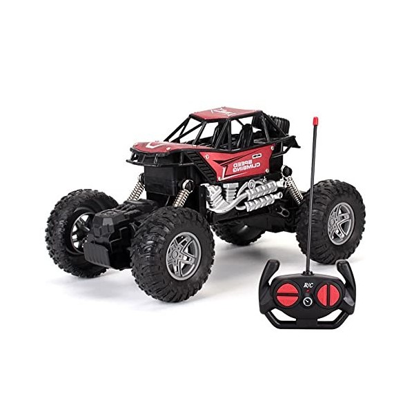 Alloy Climbing Off-Road Toy Remote Control Car Stone 2WD All Terrain RC Vehicle 1/20 Ratio 2.4G Dual Battery RC Truck Boy Gir