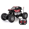 Alloy Climbing Off-Road Toy Remote Control Car Stone 2WD All Terrain RC Vehicle 1/20 Ratio 2.4G Dual Battery RC Truck Boy Gir