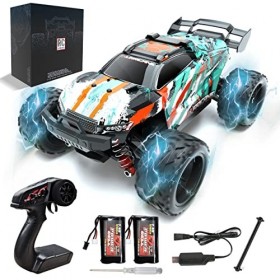 Lelan YC280 Voiture Télécommandée Tout Terrain Adulte, 1:12 Grande 45+km/h  RC Voiture, 4WD RC Drift Véhicule, 4x4 RC électrique Crawlers avec 2  Batteries