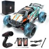 Voiture télécommandée RC avec 50 km/h haute vitesse, 4WD 1:18 Off-Road 2,4 GHz Monstertruck Buggy Drift Car RC Monster Truck,