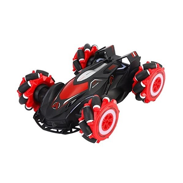 Watch Handle Dual Mode Special Effects Remote Control Car 1/14 Ratio 1500MAHA Dual Battery RC Vehicle 2.4G 4x4 with Spray Lig
