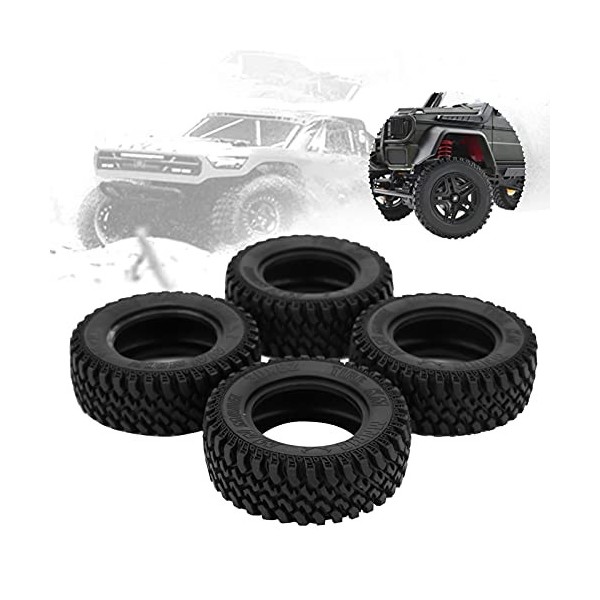 FECAMOS 1/12 RC Crawlers Roues RC durables Facile à installer pour MN86 1/12 RC Crawlers Upgrade Parts