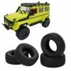 4pcs RC Wheels, durables et faciles à Installer 1/12 RC Crawlers Wheels pour 1/12 RC Crawlers Upgrade Parts