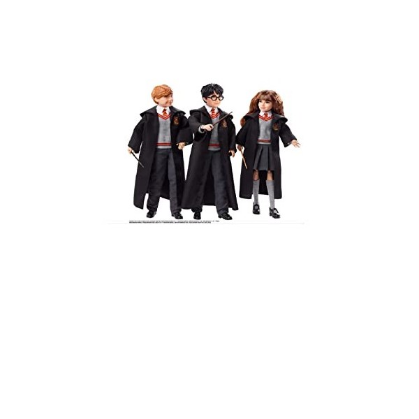 Lot de 5 Figurines Harry Potter en Plastique pour Enfants de 6 Ans et Plus – 32,4 cm
