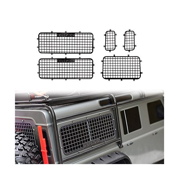 INJORA RC Fenêtre Filet Métal Maille de Protection RC Dekoration po...