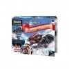 Revell Control- Calendrier de lAvent RC Voiture, 4WD Tout-Terrain, télécommande GHz et Piles, 27,5 cm Véhicule à Construire 