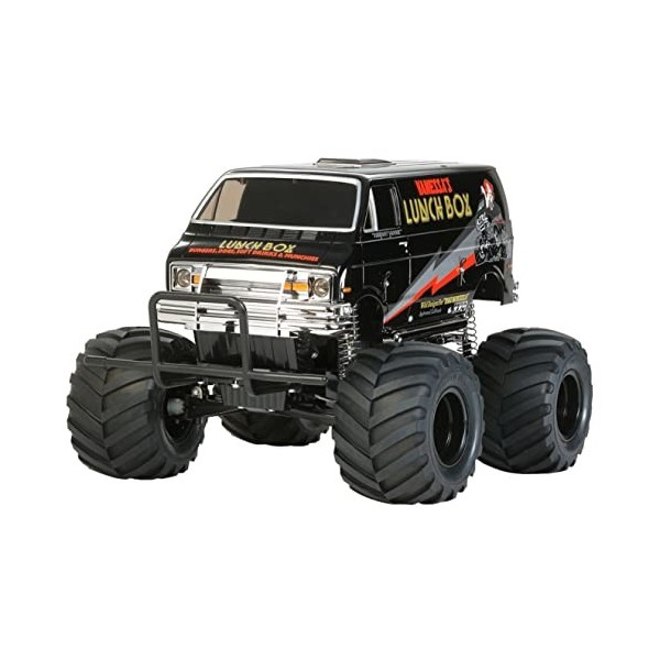 Tamiya - 58546 - Radio Commande - Voiture - Lunch Box Noir