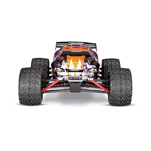 Traxxas E-Revo 4x4 VXL Lilas brushless 1:16 Auto RC électrique Monstertruck 4 Roues motrices 4WD prêt à fonctionner 