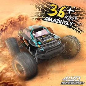 HAIBOXING Voiture Télécommandée 1/16 4WD 2,4 GHz RC Voiture Haute Vitesse 36 km/h Camion Monstre Tout Terrain Chenille Voitur