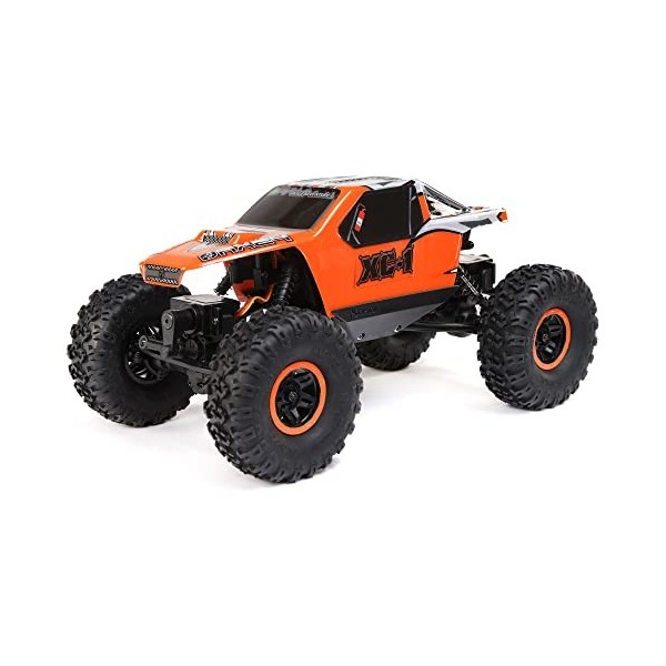 AXIAL AX24 XC-1 1/24th 4WS Crawler Brushed RTR Orange AXI00003T2 Car