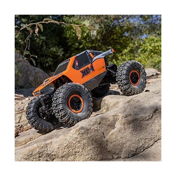 AXIAL AX24 XC-1 1/24th 4WS Crawler Brushed RTR Orange AXI00003T2 Car