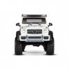 Traxxas Mercedes AMG G63 6x6 Brushed 1:10 Auto RC électrique Crawler 4 Roues motrices 6WD prêt à fonctionner RTR 2,