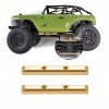 XUNJIAJIE Barres de fixation en laiton pour 1:24 Axial SCX24 AXI90081 - Accessoires de voiture