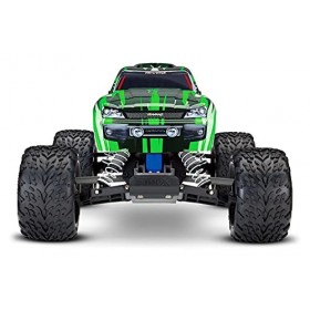 Traxxas RUSTLER - 4x2 - 1/10 Brushed TQ 2.4GHZ - sans AQ/CHG 37054-4 Vert 