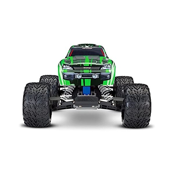 Traxxas RUSTLER - 4x2 - 1/10 Brushed TQ 2.4GHZ - sans AQ/CHG 37054-4 Vert 