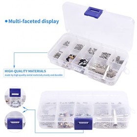 Lot de 271 vis M1.4 RC pour Axial SCX24 1/24 RC Crawler Deadbolt C10 Jeep AXI90081 AXI0001 AXI0002