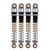 INJORA RC Amortisseur 43 mm Fileté Tele Shocks RC Voiture Damper pour 1/24 RC Crawler Axial SCX24 AXI90081 Deadbolt Bronco Gl