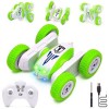 Vubkkty Voiture télécommandée RC pour Enfants, Mini 4WD 2,4 GHz, Jouet télécommandé, Flips Double Face, Rotation à 360 °, Jou