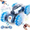 Fosgoit Voiture Télécommandée Tout Terrain pour Enfant, Voiture Télécommandé avec La Main 4WD Drift Voiture RC Twist Car 2,4G