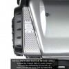 Grille dadmission de Plaque Anti-dérapante en métal pour Voiture Traxxas TRX-4 1:10 RC Crawler