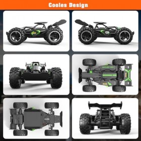 Yabtf Voiture télécommandée, Voiture RC 2.4GHz, Buggy RC 1: 18 20km / h, Voiture Jouet Hors Route télécommandée 40m, Voiture 