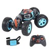 SCOOVY 4WD Gesture Control RC Stunt Car, 2.4Ghz Double Face Rotating Off Road Vehicle, 25KM / H High Speed ​​Monster RC Truck
