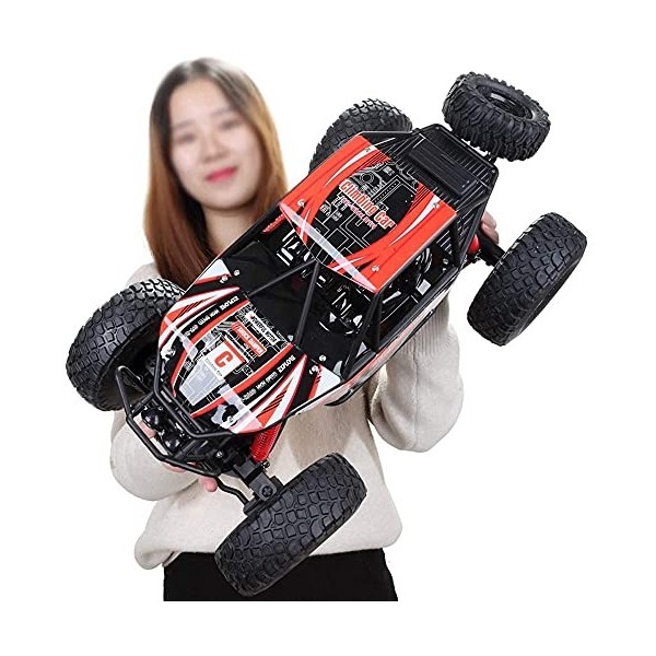 MADBLR7 1/10 4WD 15-20 km/h High Speed ​​RC Rock Fast Crawlers Trucks Buggy RC Monster Racing Truck Véhicule avec Moteurs Dou