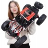 MADBLR7 1/10 4WD 15-20 km/h High Speed ​​RC Rock Fast Crawlers Trucks Buggy RC Monster Racing Truck Véhicule avec Moteurs Dou