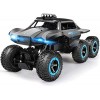 Sananke 6WD Rock Crawlers Mini Desktop Escalade Voiture Échelle 1:12 RC Voiture Amortisseur Télécommande Véhicule Hors Route 