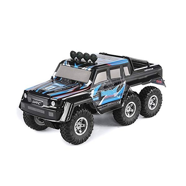 Ycco Voiture télécommandée, Échelle 1:12 Voiture RC 1/16 4WD Rock Crawlers 4x4 Conduite Double Moteurs Conduire Grand Pied Mo