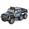 Ycco Voiture télécommandée, Échelle 1:12 Voiture RC 1/16 4WD Rock Crawlers 4x4 Conduite Double Moteurs Conduire Grand Pied Mo