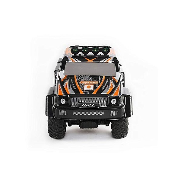 Ycco Voiture télécommandée, Échelle 1:12 Voiture RC 1/16 4WD Rock Crawlers 4x4 Conduite Double Moteurs Conduire Grand Pied Mo