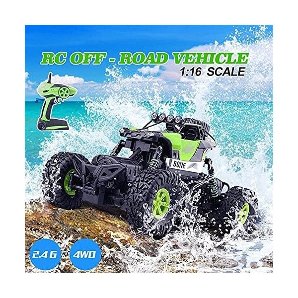 RC Car 2.4g 4wd Rock Rock Crawlers Drive Voiture Double Moteurs Drive Bigfoot Voiture Voiture Télécommande Modèle Hors Route 