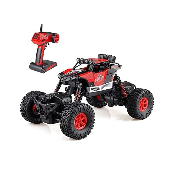 RC Car 2.4g 4wd Rock Rock Crawlers Drive Voiture Double Moteurs Drive Bigfoot Voiture Voiture Télécommande Modèle Hors Route 