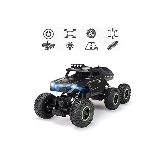 Électrique hors route Télécommande de télécommande 36km / h Haute vitesse Hobby Truck Jouet 1/16 Échelle Rock Crawlers RC Car