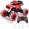 Zhangl RC SUV 4 Roues motrices à Grande Vitesse Escalade Dump Stunt Car Racing Boy Toy roulement Crawlers Monster Trucks Hors