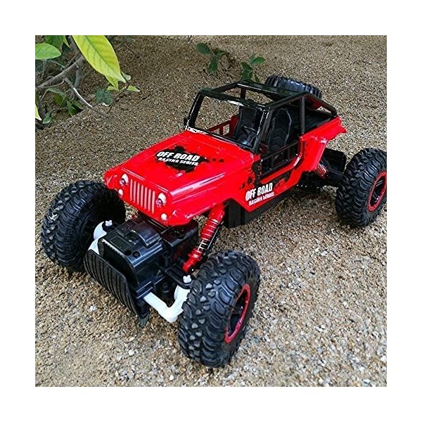 CHUTRU RC Crawlers 1:16 Ensemble de Voiture descalade à Quatre Roues motrices Électrique 2.4G Télécommande Modèle de véhicul