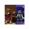 NECA - Figurine TMNT Tortues Ninja Cartoon - 2-Pack Splinter & Baxter 18cm - 0634482541586