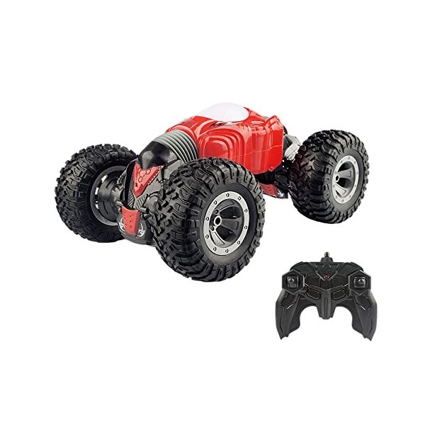 GOSHITONG 4x4 Véhicule RC électrique Rechargeable Tout-Terrain pour Enfants Tout-Terrain Big Foot Grande Vitesse 2.4Ghz Wirel