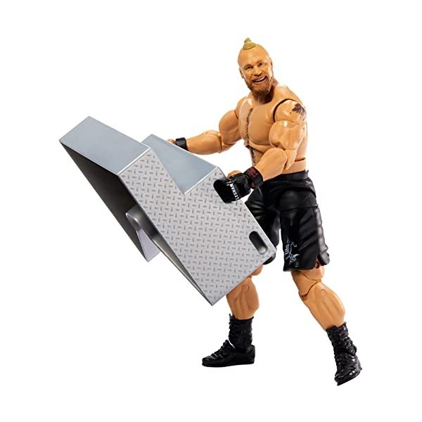 WWE Brock Lesnar Elite Collection Figurine daction de 15,2 cm Cadeau de Collection articulé pour Les Fans de la âgés de 8 An