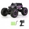 OSBELE Fast RC Cars 1:14 2.4G 4WD Monster Desert Rock Crawlers Tout Terrain Escalade RC Voiture Télécommande Double Moteurs L