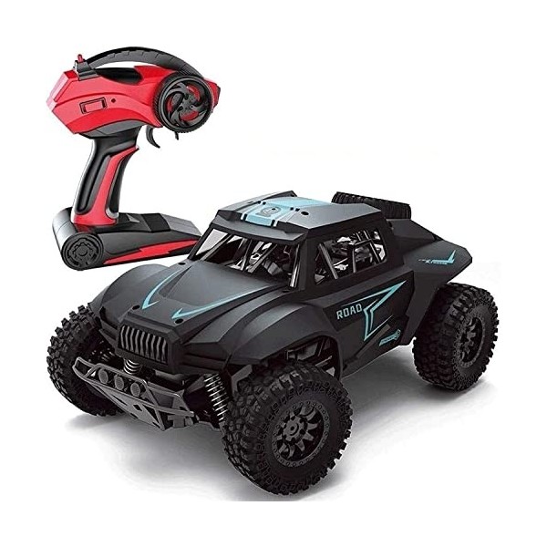 Darenbp Télécommande Voiture Buggy Voiture Escalade Rock Crawlers Camions Rechargeable Simulation RC Véhicule Tout-Terrain Té