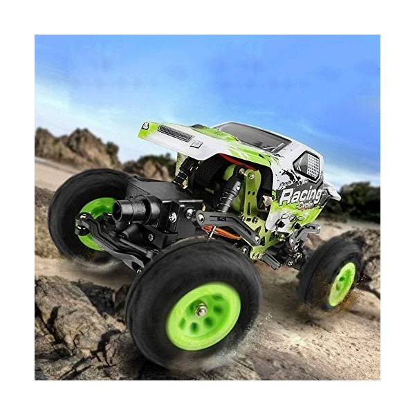 Zhangl 1: 24RC pied Stomp & LaunchAction Rocket Parent-enfant Jeu 25 kmh brushless Quad entraînement extérieur Jouet, Crawler