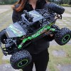 AUNEVN Voiture Rc Surdimensionnée En Alliage 1:12 Échelle Drift Off-Road 4Wd Rc Véhicule 35° Suspension Avec Grand Angle de T