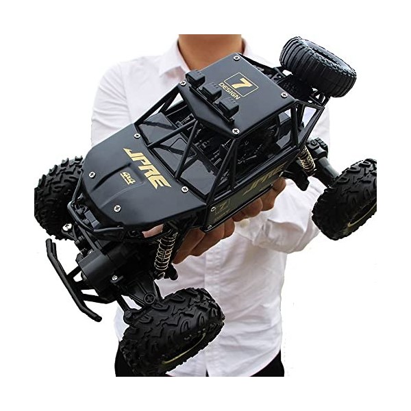 2.4G Télécommande sans fil Crawler Buggy Racing Car 1:24 RC Large Feet Rock Crawlers Car, 4WD Off Road RC Drifting Escalade C