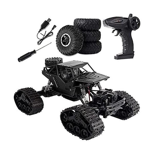 1：16 Tout-Terrain Monster Truck Enfants Rock Crawlers 2.4G Buggy Pneus Remplaçables Voiture RC 4x4 Véhicule À Grande Vitesse 