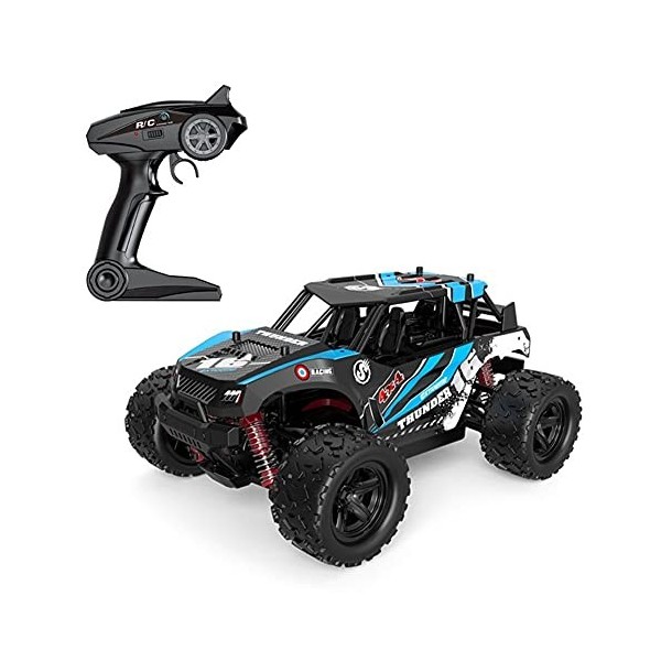 UimimiU Voiture télécommandée descalade Voiture RC Véhicule Tout-Terrain 1/18 Voiture descalade à Grande Vitesse Buggy 2.4G