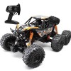 OUUED Cross-country 4wd RC Monster Bigfoot Truck High Speed ​​Rock Rock Crawlers Carowners Télécommande Voiture 1: 8 Véchiteu