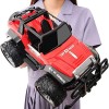 Jouets télécommandés, 1:14 Voiture RC avec lumières LED Rechargeable 2.4G Radio télécommande Voiture Tout-Terrain Monster Tru